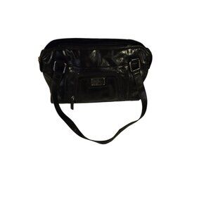 Liz Clairborne Black Leather Shoulder Bag